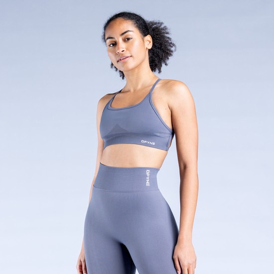 Dfyne Dynamic Backless Sportove Podprsenky Damske Tmavo Siva | 74021ZSNG