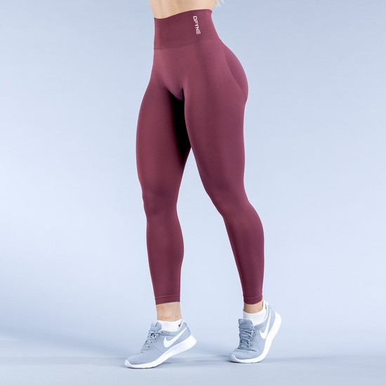 Dfyne Dynamic Leginy Damske Bordove | 09825XYFE