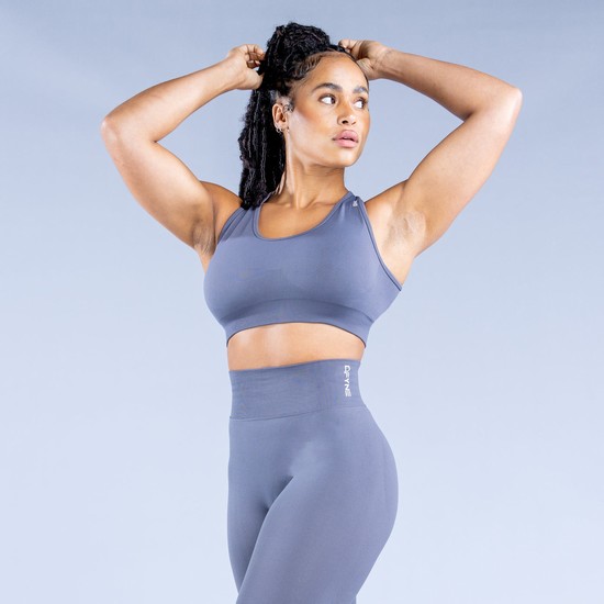 Dfyne Dynamic Seamless Sportove Podprsenky Damske Tmavo Siva | 83249GHFP