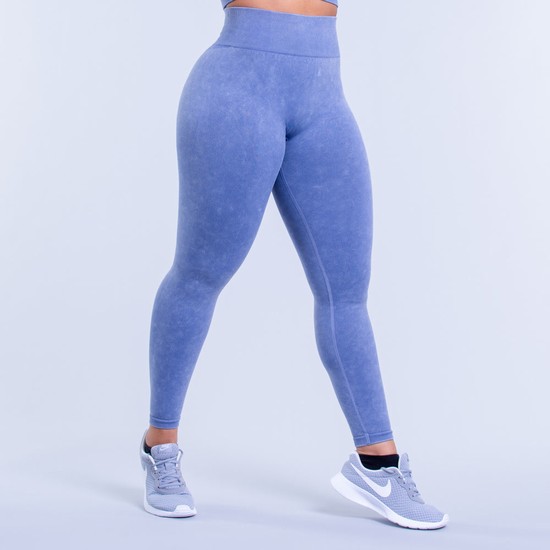 Dfyne Valkyrie Acid Wash Leginy Damske Tmavo Modre | 16809ZCJE