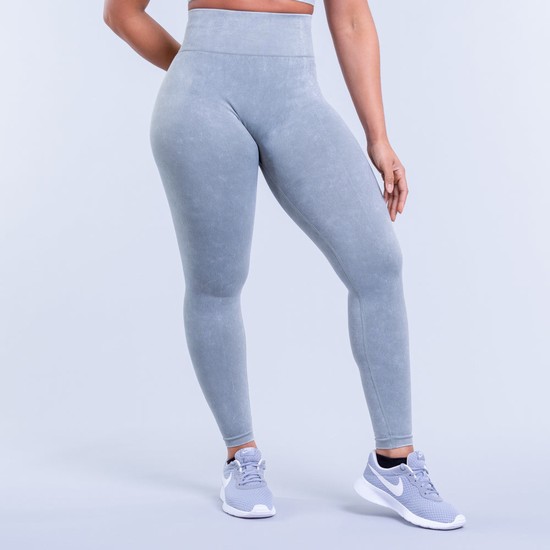 Dfyne Valkyrie Acid Wash Leginy Damske Zelene | 83426NDRC