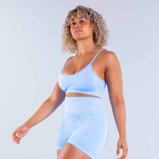 Dfyne Valkyrie Standard-Support Sportove Podprsenky Damske Modre | 90257NTJO