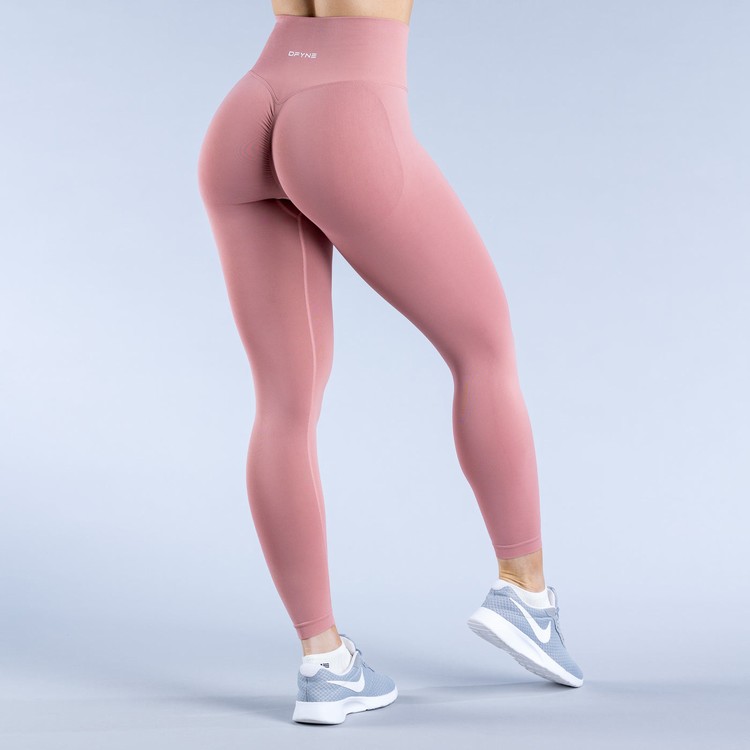 Dfyne Dynamic Leginy Damske Tmavo Červené | 20794NMTD