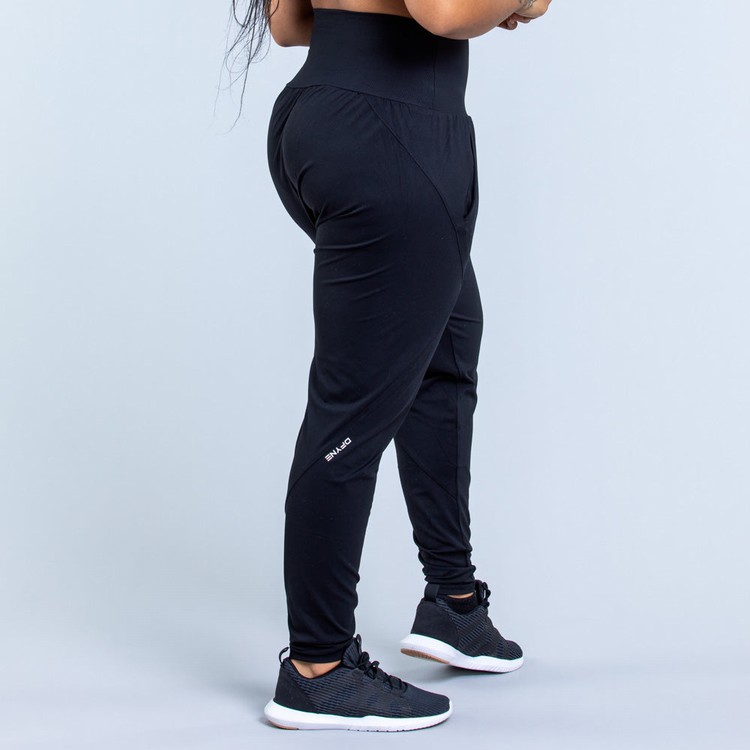Dfyne Origin Harem Tapered Fit Nohavice Damske Čierne | 76945XIQG