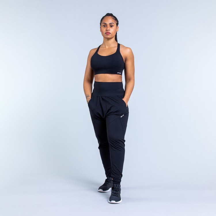Dfyne Origin Harem Tapered Fit Nohavice Damske Čierne | 76945XIQG