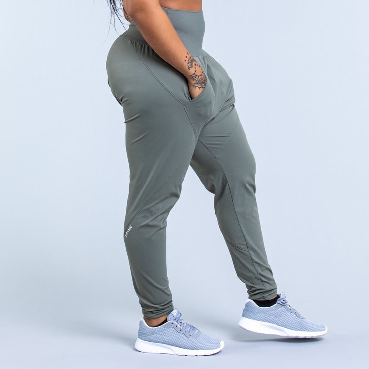 Dfyne Origin Harem Tapered Fit Nohavice Damske Zelene | 93684YPJH
