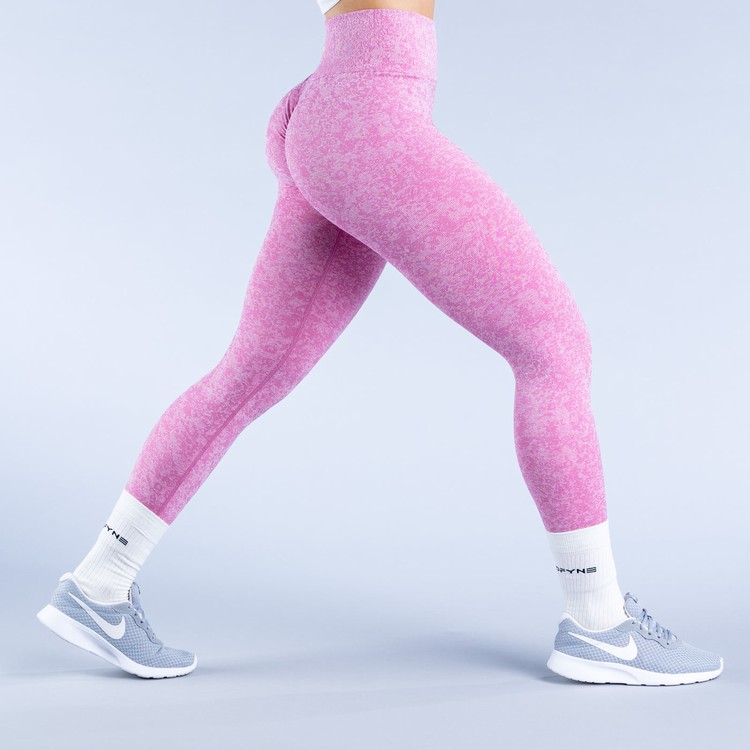 Dfyne Revive Leginy Damske Maskacove Tmavo Ruzove | 40721QVMS
