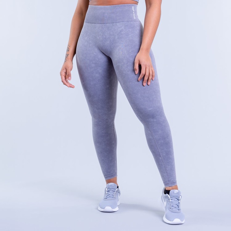 Dfyne Valkyrie Acid Wash Leginy Damske Siva Biele | 51239PIVL